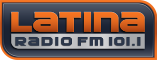 fm Latina FM 101.1 onlie. FM y AM Radios Online por internet. fm y am radios online logo